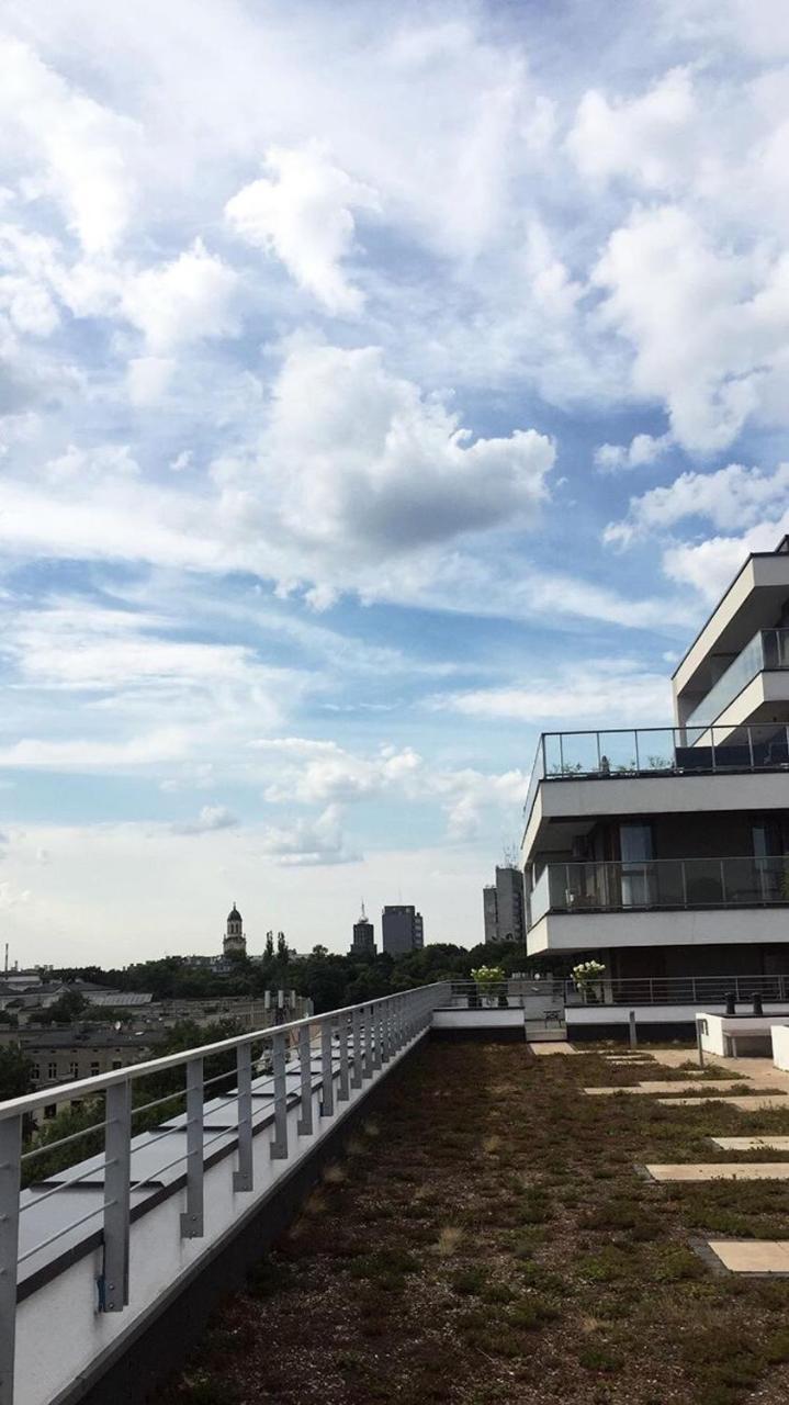 Lodz Fabryczna Apartament Exteriér fotografie